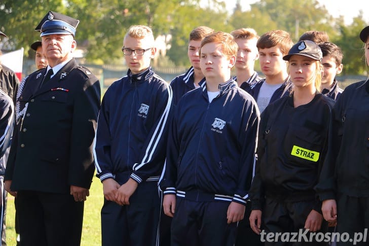 Powiatowe zawody sportowo - pożarnicze w Rymanowie