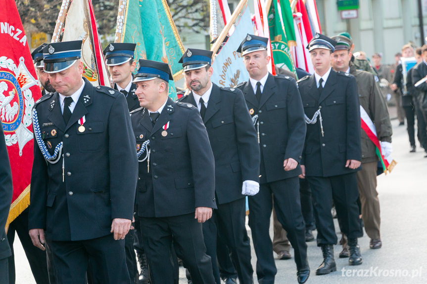 Powiatowo - Gminne uroczystości z okazji Święta Niepodległości w Rymanowie