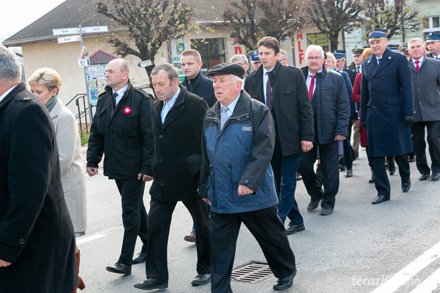 Powiatowo - Gminne uroczystości z okazji Święta Niepodległości w Rymanowie