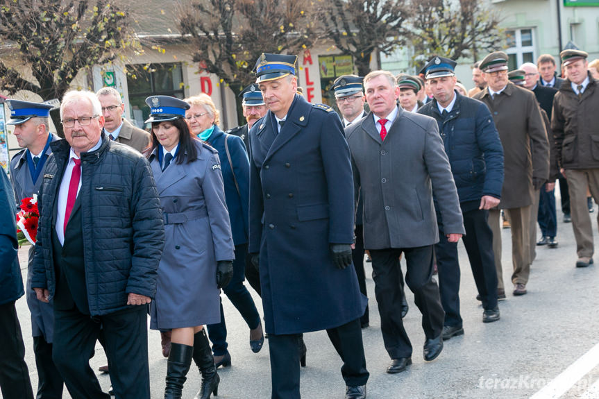 Powiatowo - Gminne uroczystości z okazji Święta Niepodległości w Rymanowie