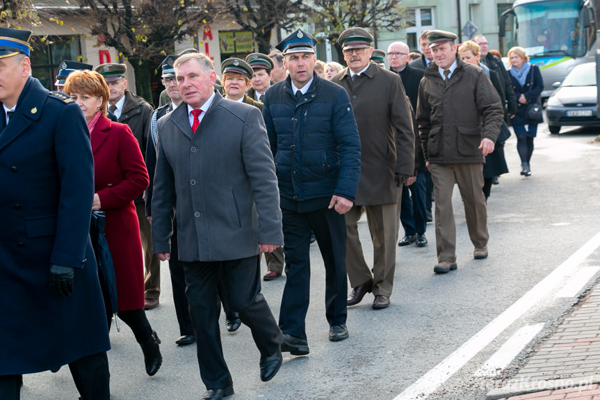 Powiatowo - Gminne uroczystości z okazji Święta Niepodległości w Rymanowie