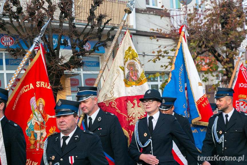 Powiatowo - Gminne uroczystości z okazji Święta Niepodległości w Rymanowie