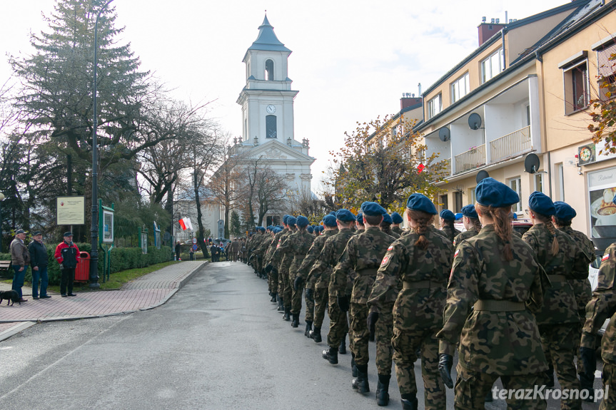 Powiatowo - Gminne uroczystości z okazji Święta Niepodległości w Rymanowie