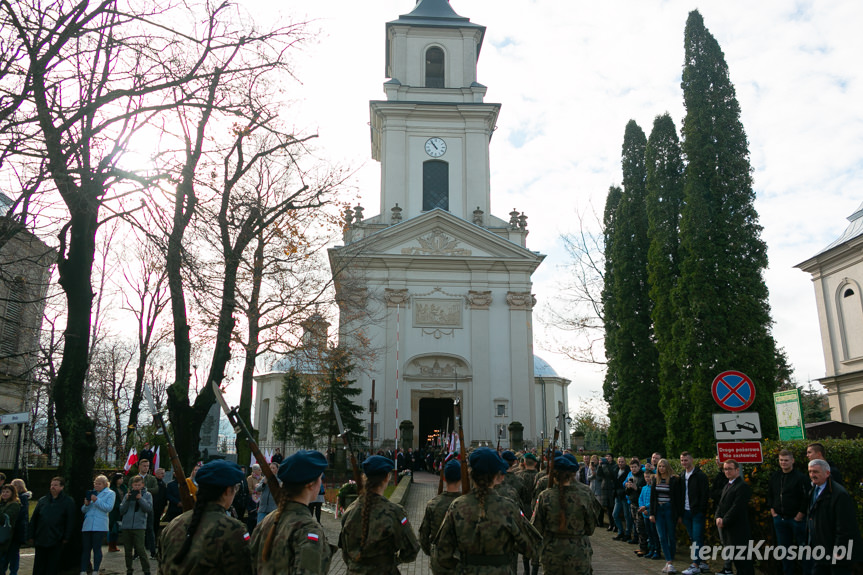 Powiatowo - Gminne uroczystości z okazji Święta Niepodległości w Rymanowie