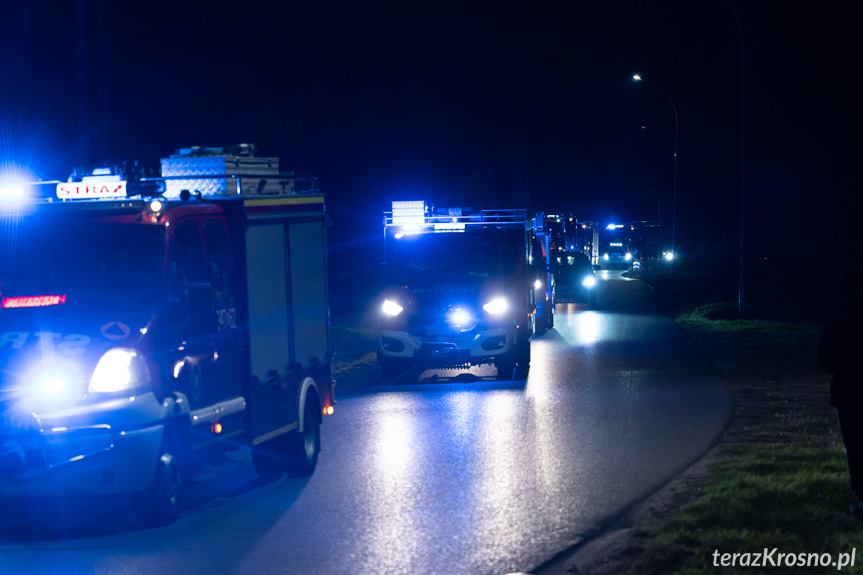 Powitanie samochodu OSP Żarnowiec