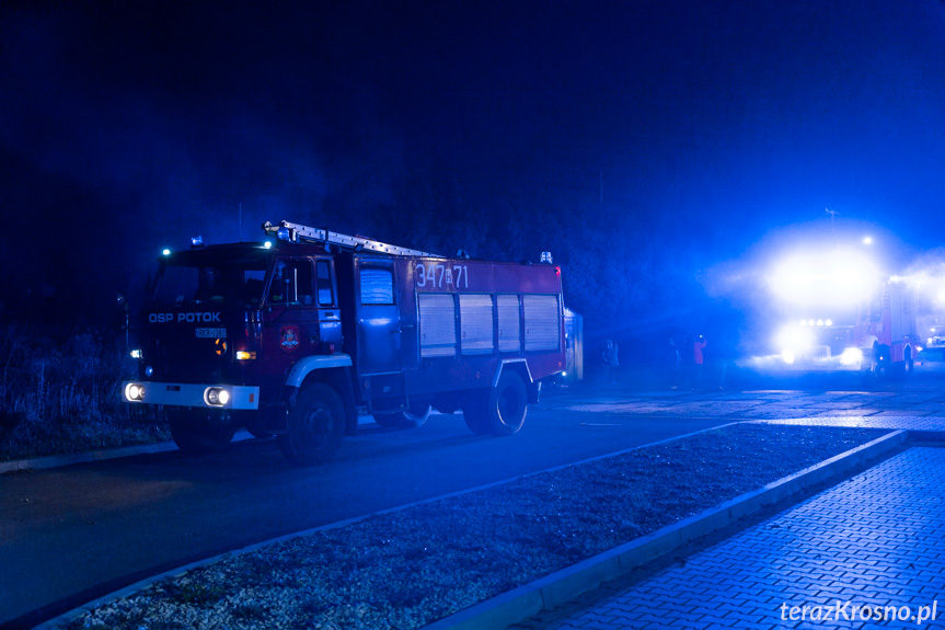 Powitanie samochodu OSP Żarnowiec