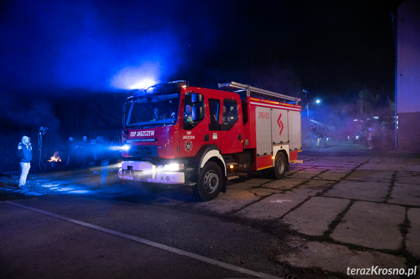 Powitanie samochodu OSP Żarnowiec