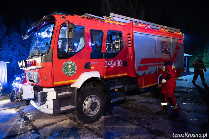 Powitanie samochodu OSP Żarnowiec