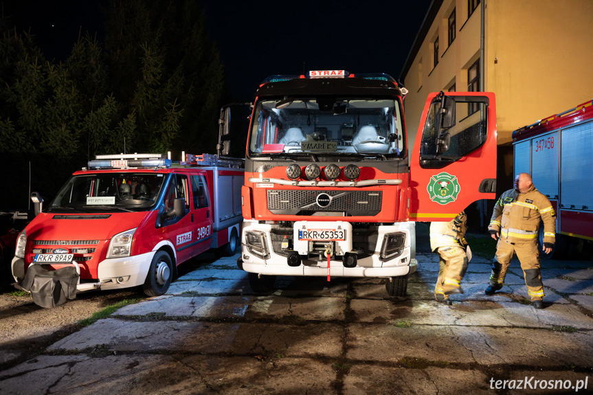 Powitanie samochodu OSP Żarnowiec