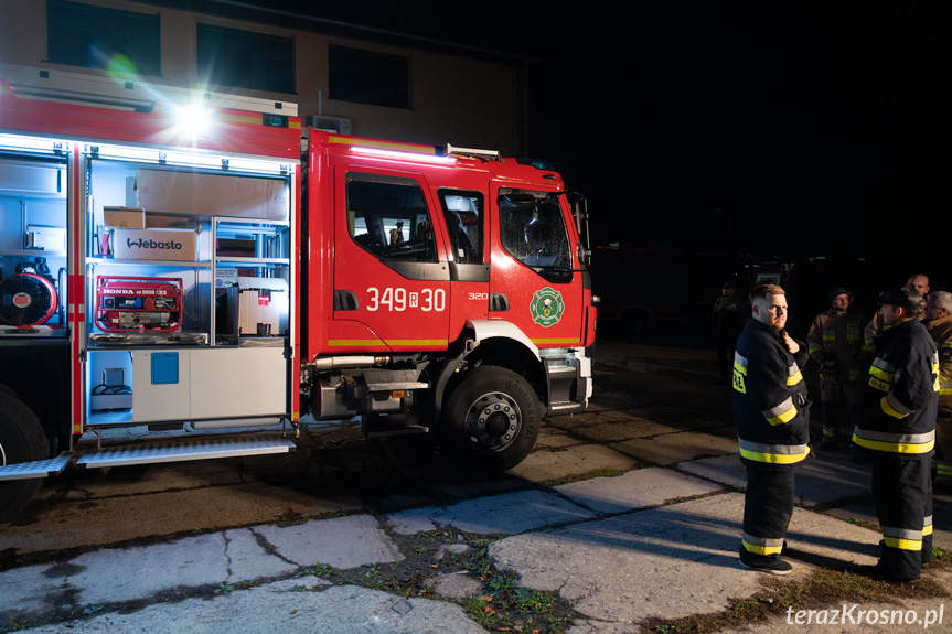 Powitanie samochodu OSP Żarnowiec