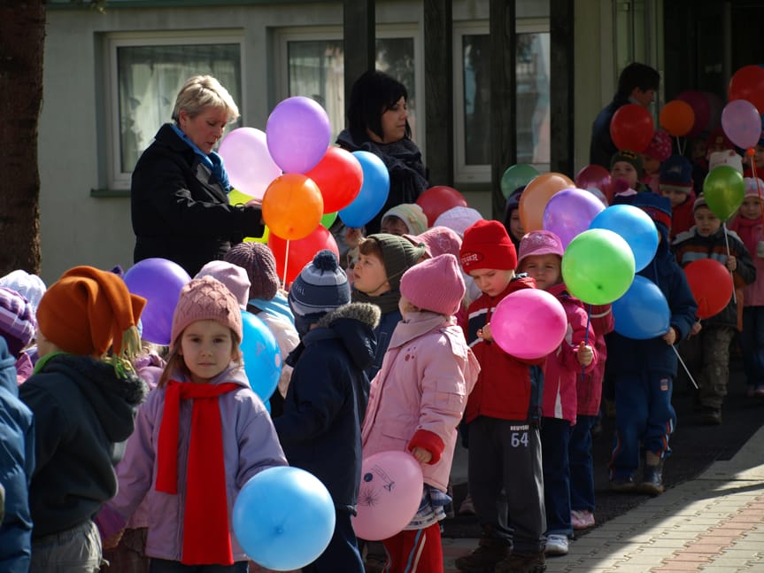 Powitanie wiosny Przedszkole nr 1 w Krośnie