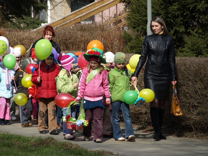 Powitanie wiosny Przedszkole nr 1 w Krośnie