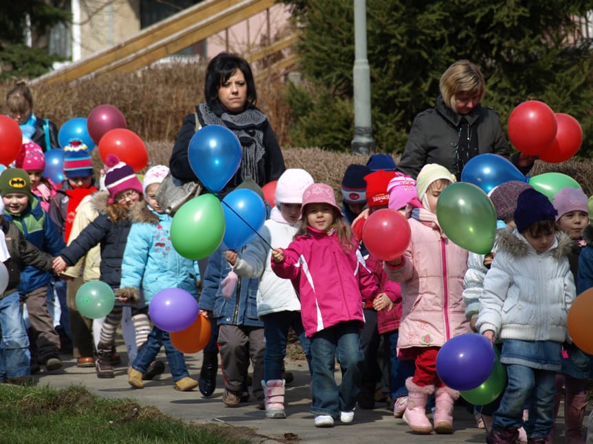 Powitanie wiosny Przedszkole nr 1 w Krośnie