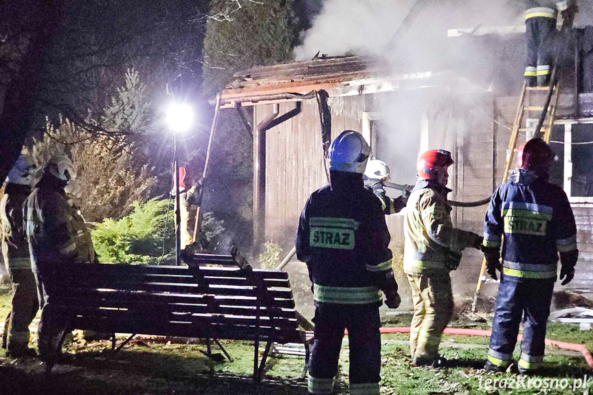 Tragiczny pożar domu w Potoku