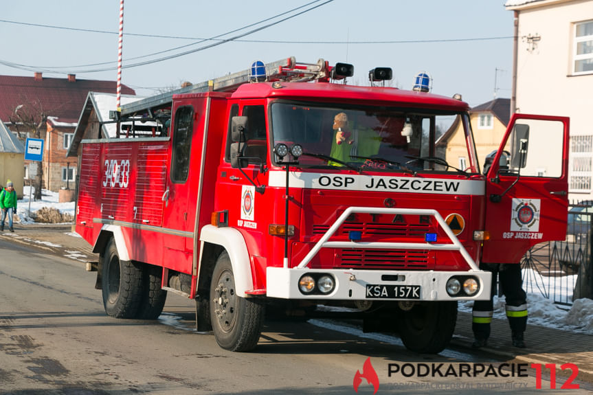 Pożar budynku gospodarczego w Dobieszynie