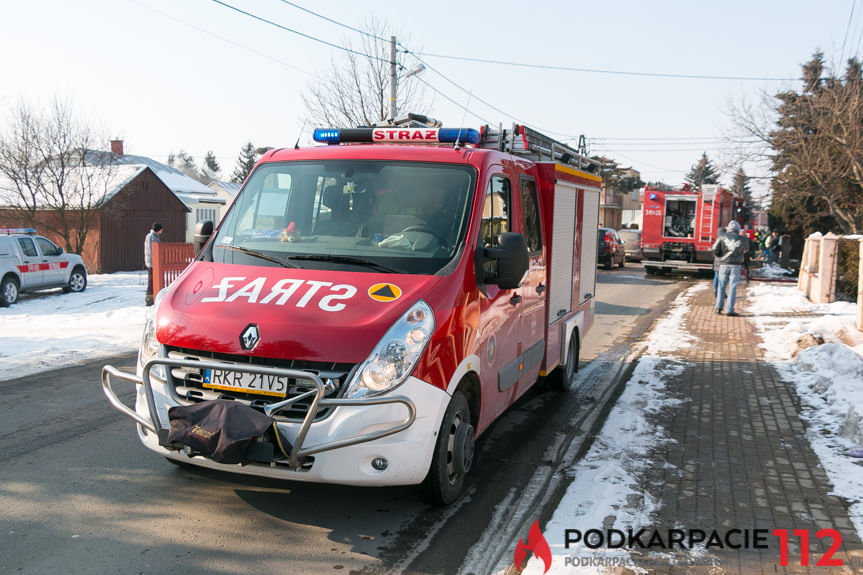 Pożar budynku gospodarczego w Dobieszynie