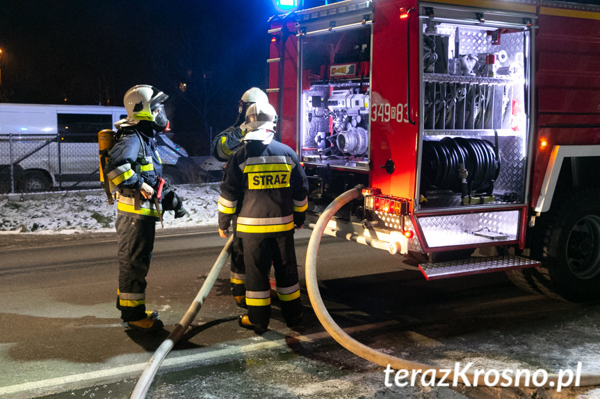 Pożar budynku mieszkalnego w Posadzie Górnej