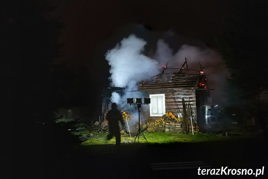 Pożar budynku przy ul. Wisze