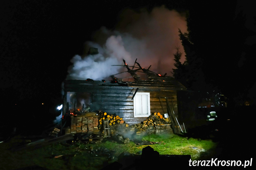 Pożar budynku przy ul. Wisze