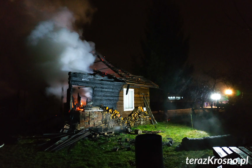 Pożar budynku przy ul. Wisze