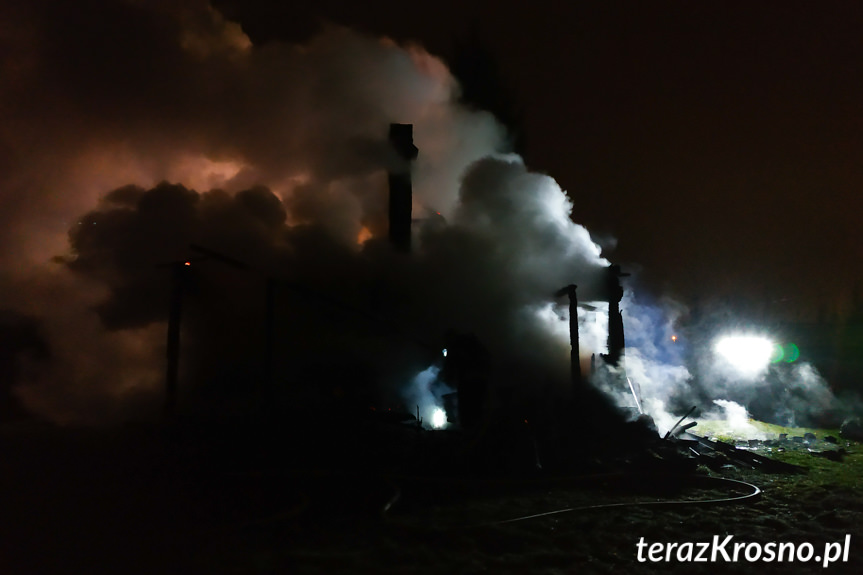 Pożar budynku przy ul. Wisze