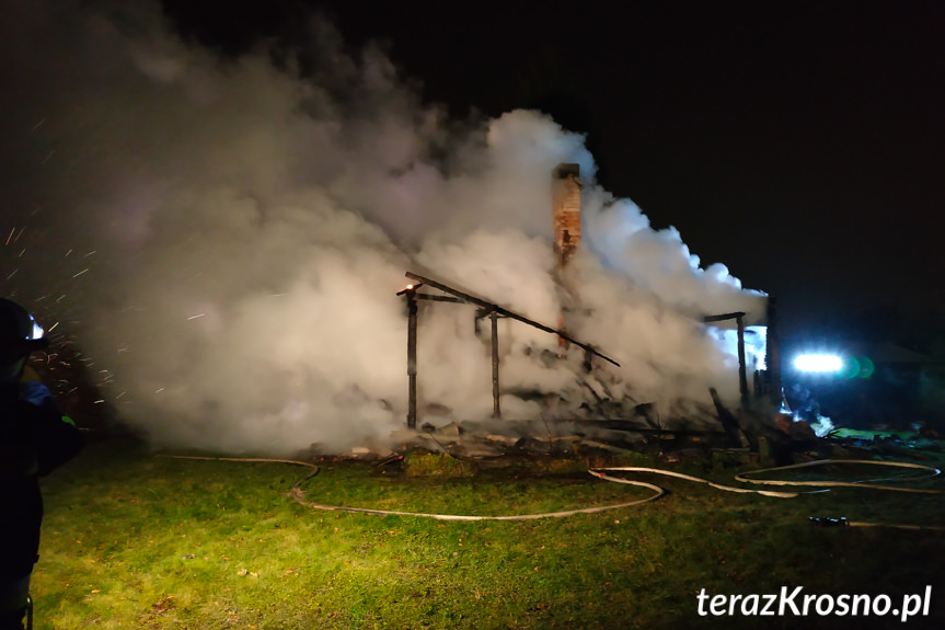 Pożar budynku przy ul. Wisze