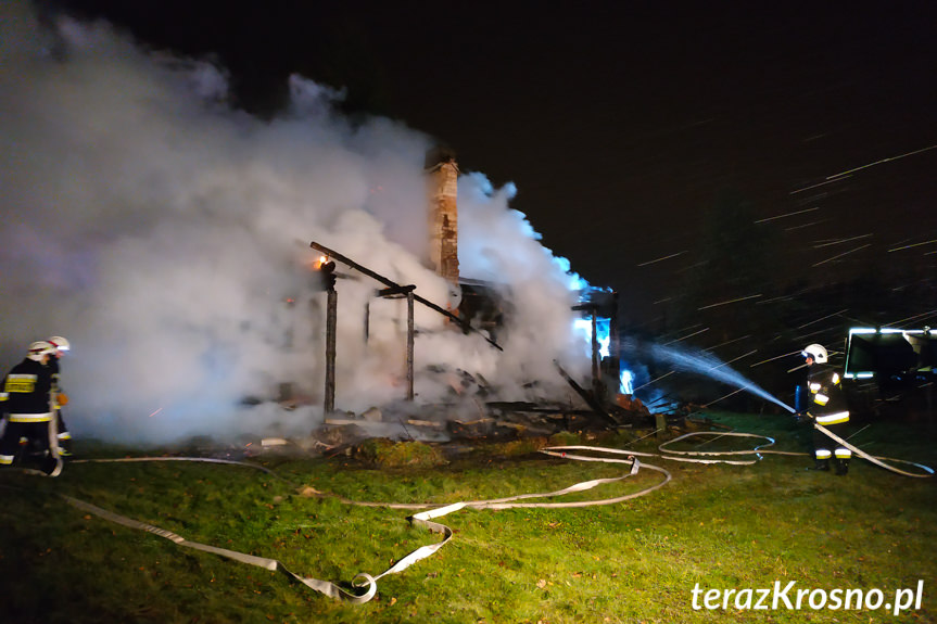 Pożar budynku przy ul. Wisze