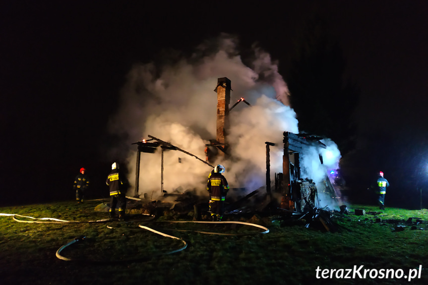 Pożar budynku przy ul. Wisze