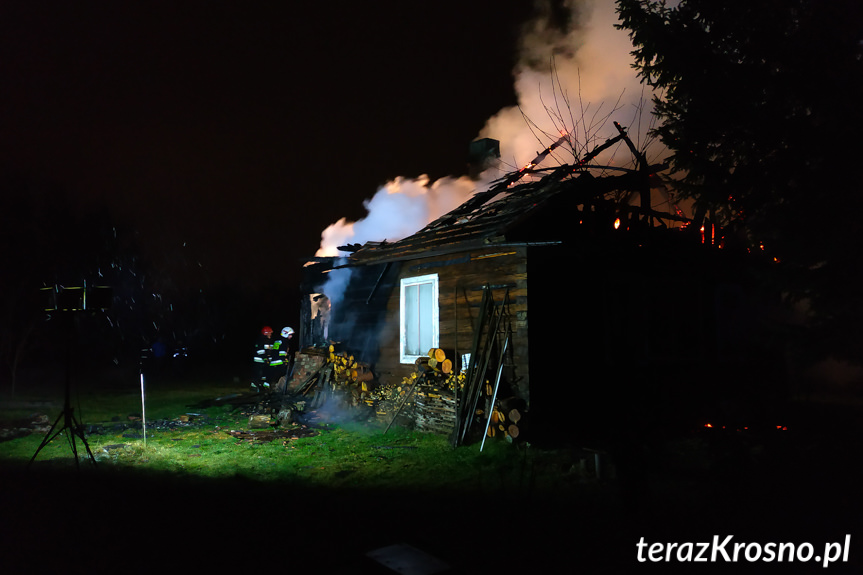 Pożar budynku przy ul. Wisze