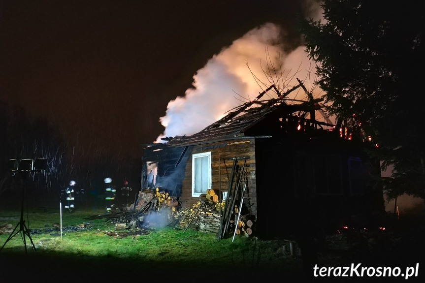 Pożar budynku przy ul. Wisze