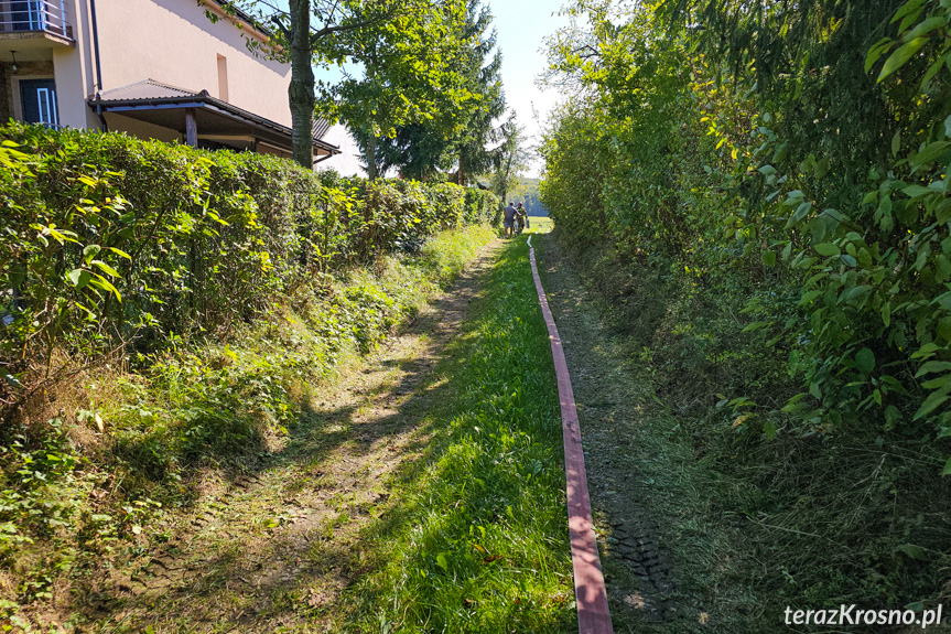 Pożar budynku w Kopytowej