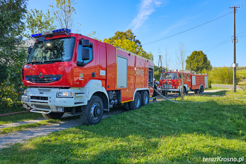 Pożar budynku w Kopytowej