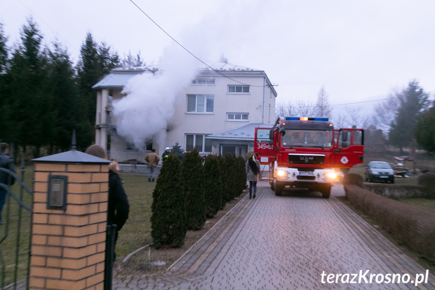 Pożar budynku w Szczepańcowej