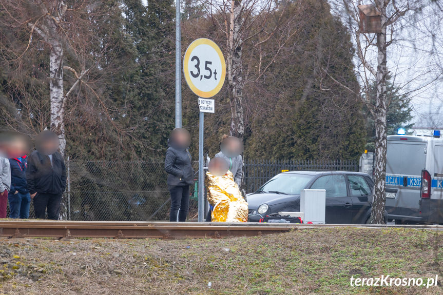 Pożar domu przy ul. Klonowej w Krośnie