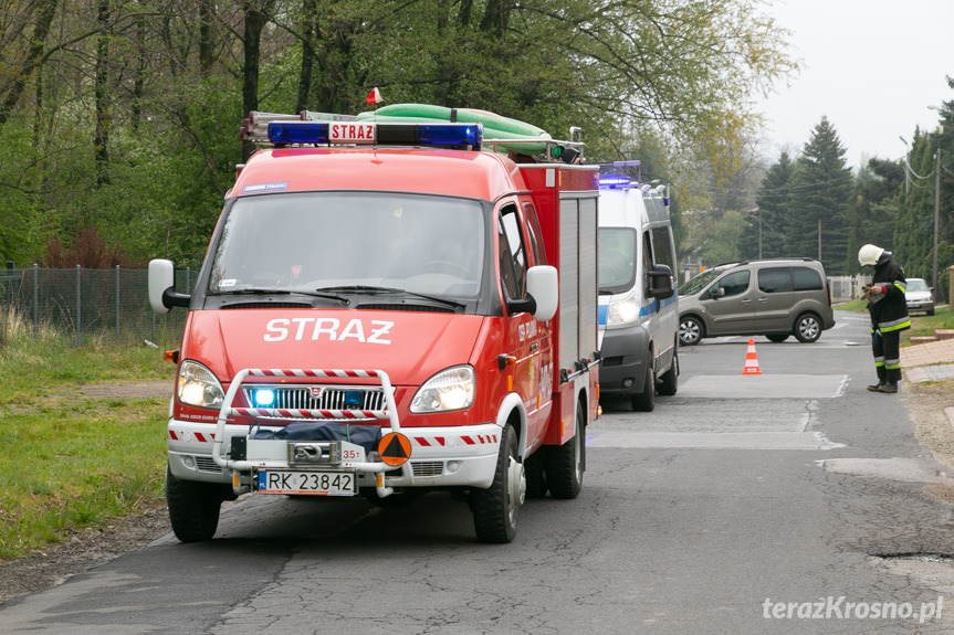 Pożar fiata uno