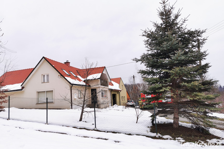 Pożar garażu w Zręcinie przy ul. Przylaski