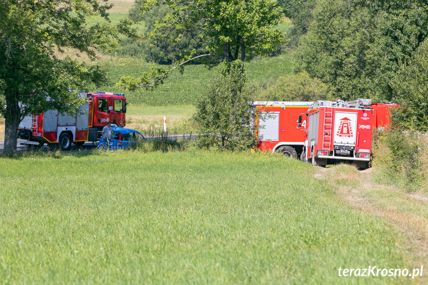 Pożar kombajnu