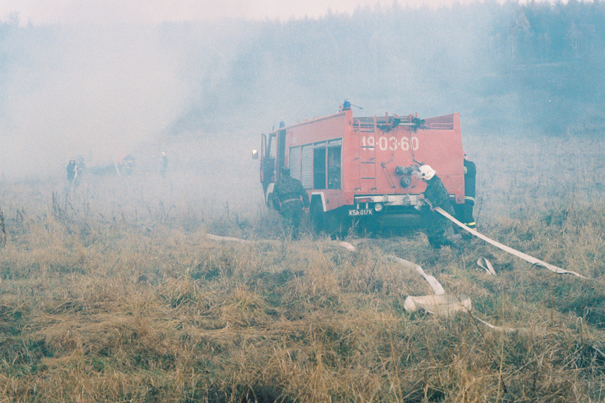 Pożar na granicy polsko-słowackiej. Zobacz zdjęcia z ćwiczeń w 1999 roku