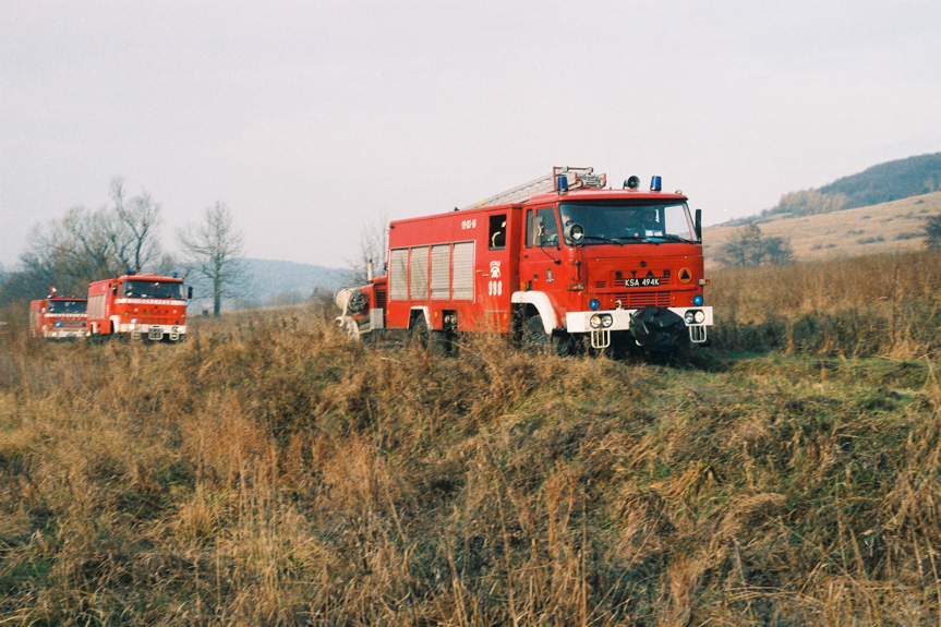 Pożar na granicy polsko-słowackiej. Zobacz zdjęcia z ćwiczeń w 1999 roku