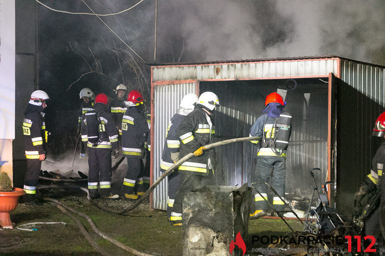 Pożar w Bajdach