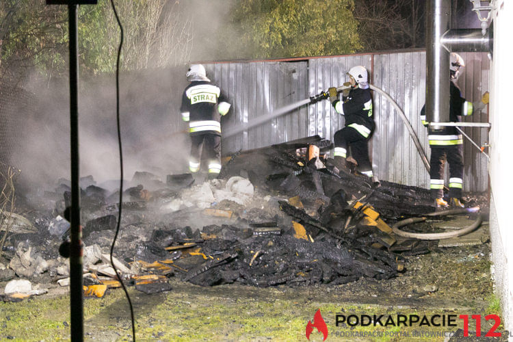 Pożar w Bajdach