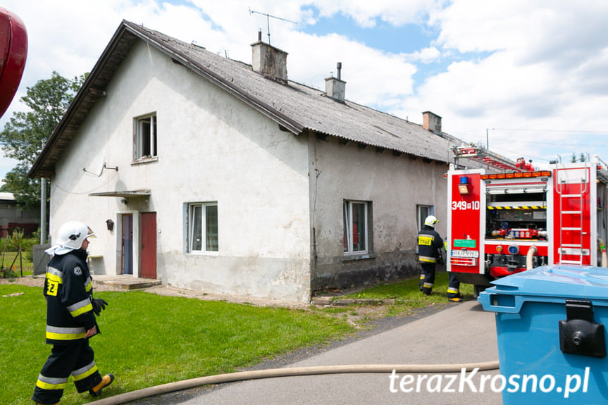 Pożar w Cergowej