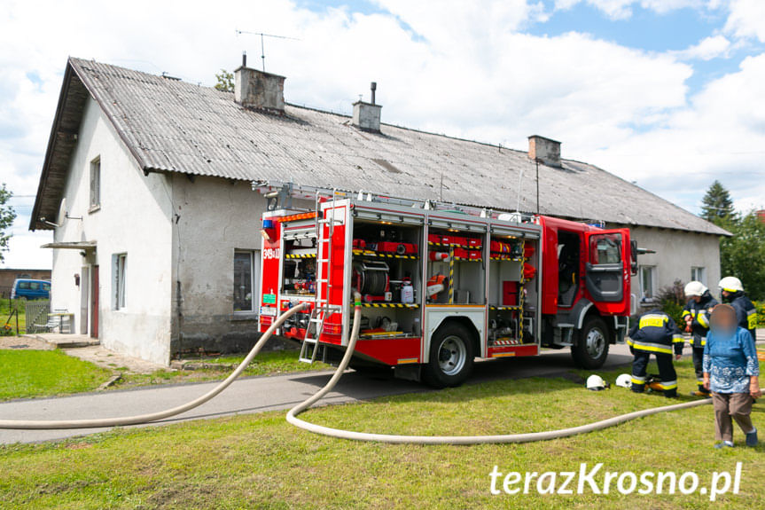 Pożar w Cergowej