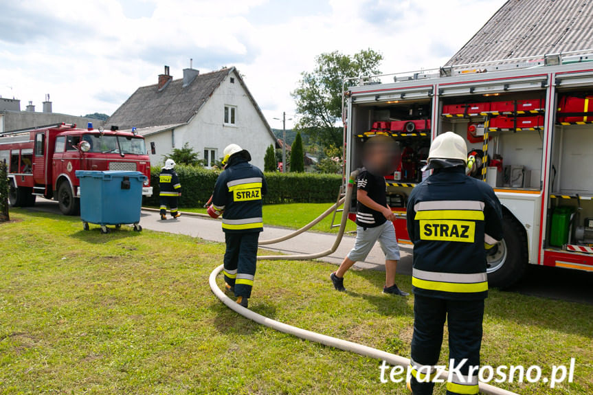 Pożar w Cergowej