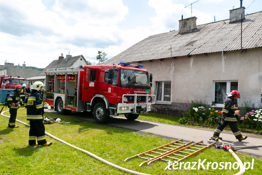 Pożar w Cergowej