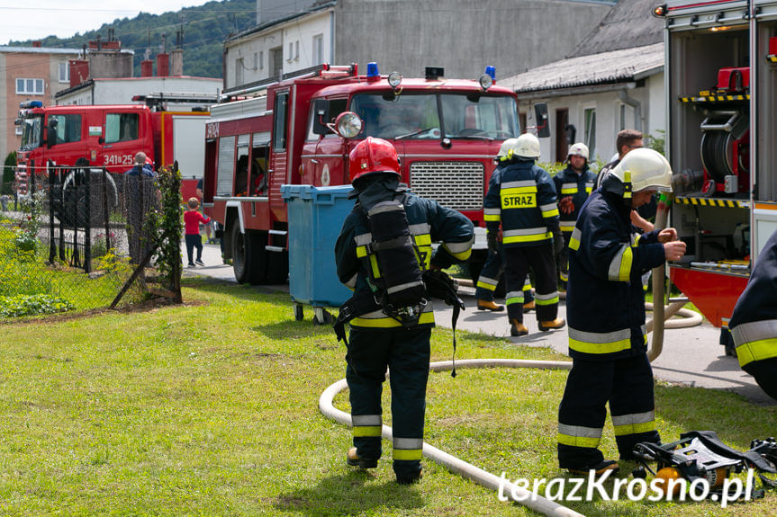 Pożar w Cergowej