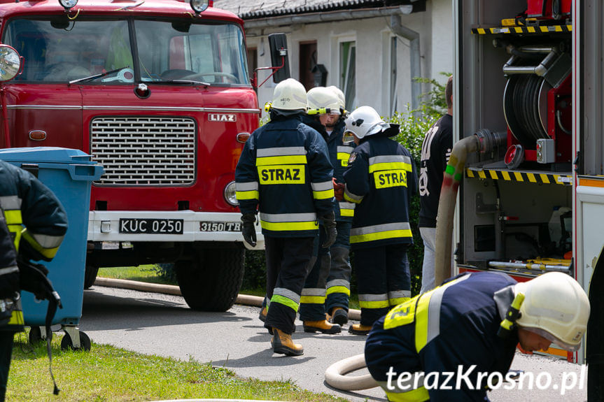 Pożar w Cergowej