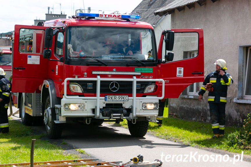 Pożar w Cergowej