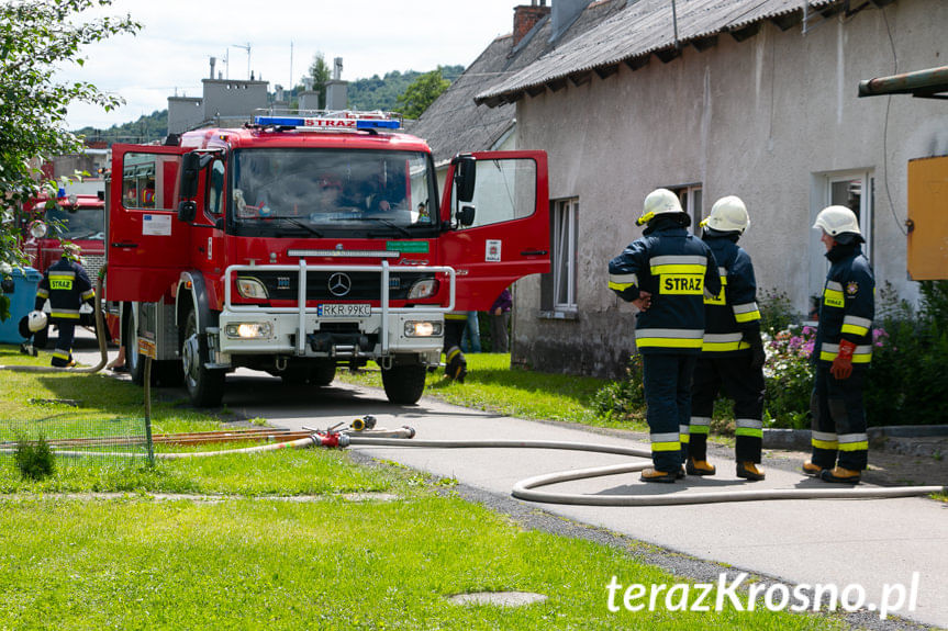 Pożar w Cergowej