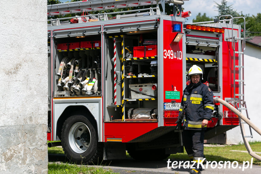 Pożar w Cergowej